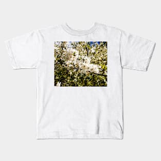 Spring motif of flowering trees Kids T-Shirt